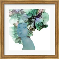Framed Flower Girl