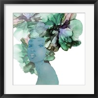 Framed Flower Girl