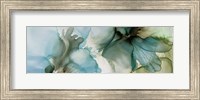 Framed Sage And Teal Florals 1