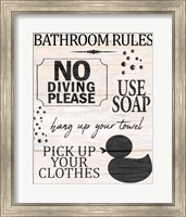 Framed Bath Rules 1