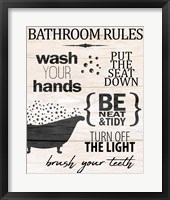 Framed Bath Rules 2