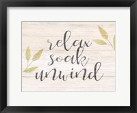 Framed Relax Soak Unwind