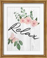 Framed Relax Florals 1