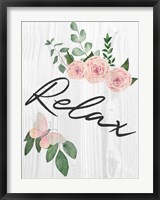 Framed Relax Florals 1