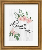 Framed Relax Florals 1