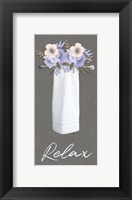 Framed Relax Floral Towel 2
