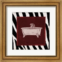 Framed Crimson Safari Bath 3