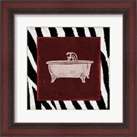 Framed Crimson Safari Bath 3