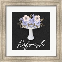 Framed Refresh Floral Sink