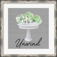 Framed Unwind Succulent