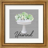 Framed Unwind Succulent