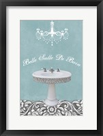 Teal Sink Belle 1 Framed Print