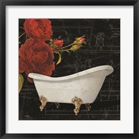 Framed Rose Bath 1