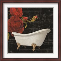 Framed Rose Bath 1