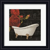 Framed Rose Bath 1