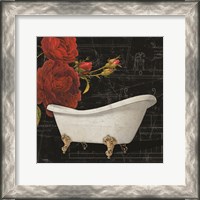 Framed Rose Bath 1