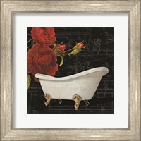 Framed Rose Bath 1
