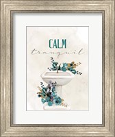 Framed Calm Tranquil Sink