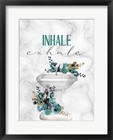Framed Inhale Exhale Sink