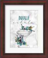 Framed Inhale Exhale Sink