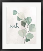 Eucalyptus Bath 2 Framed Print