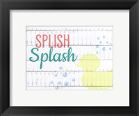 Framed Splish Splash