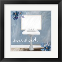 Bath Blues 2 Framed Print