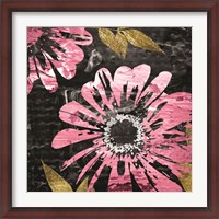 Framed Black Rose 1