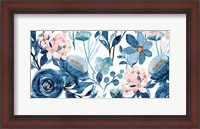 Framed Floral Panel
