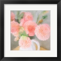 Framed Pink Carnations
