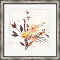 Framed Wild Floral 1 Fall