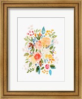 Framed Watercolor Florals