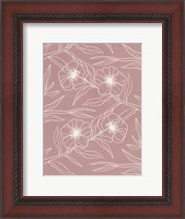 Framed Floral Wallpaper