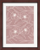 Framed Floral Wallpaper