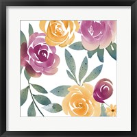 Bright Floral Bunch 2 Framed Print