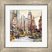 Framed Mattino su Manhattan (detail)