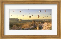 Framed Air Balloons in Cappadocia, Turkey