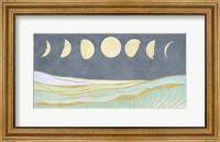 Framed Moon and Tidal Waves