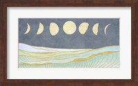 Framed Moon and Tidal Waves