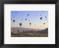 Framed Flying over Cappadocia, Turkey