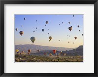 Framed Flying over Cappadocia, Turkey