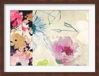 Framed Happy Floral Composition I