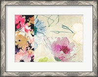 Framed Happy Floral Composition I