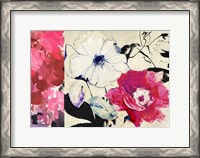 Framed Happy Floral Composition II