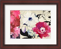 Framed Happy Floral Composition II