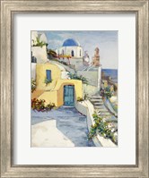 Framed Sole su Santorini