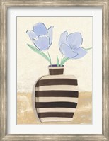 Framed Vase with Tulips II