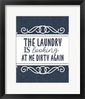 Laundry Today 3 Framed Print