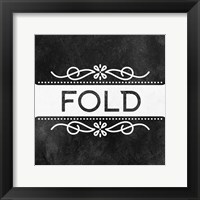 Wash Dry Fold 3 v2 Framed Print