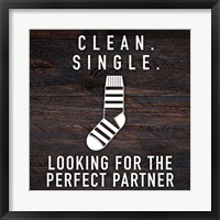 Framed Clean Single